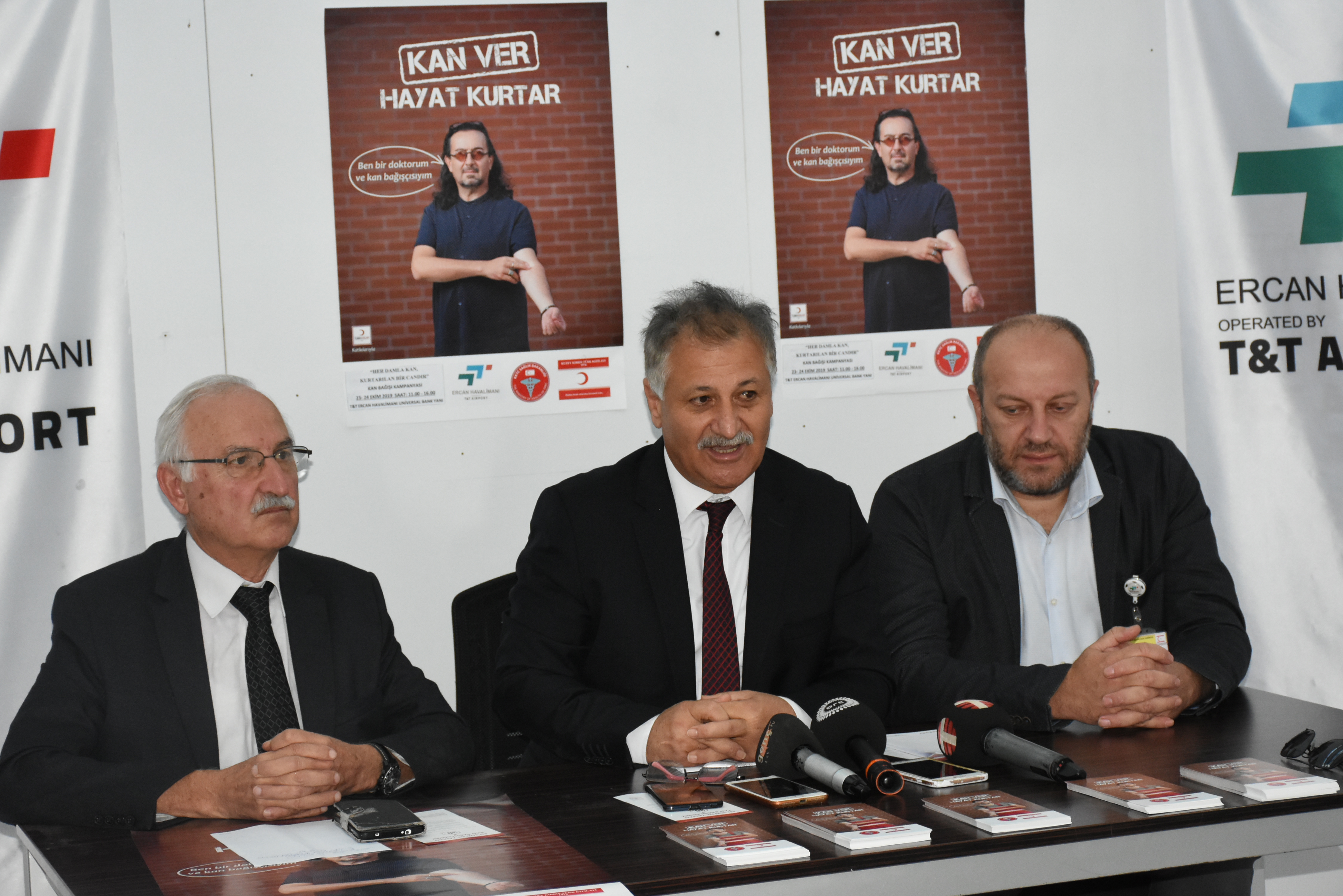 T&T Ercan Havalimanı İşletmeciliği ülkedeki kan eksikliğini de dikkate alarak Sağlık Bakanlığı ve Kuzey Kıbrıs Türk Kızılay’ı ile birlikte kan bağışı kampanyası düzenliyor.