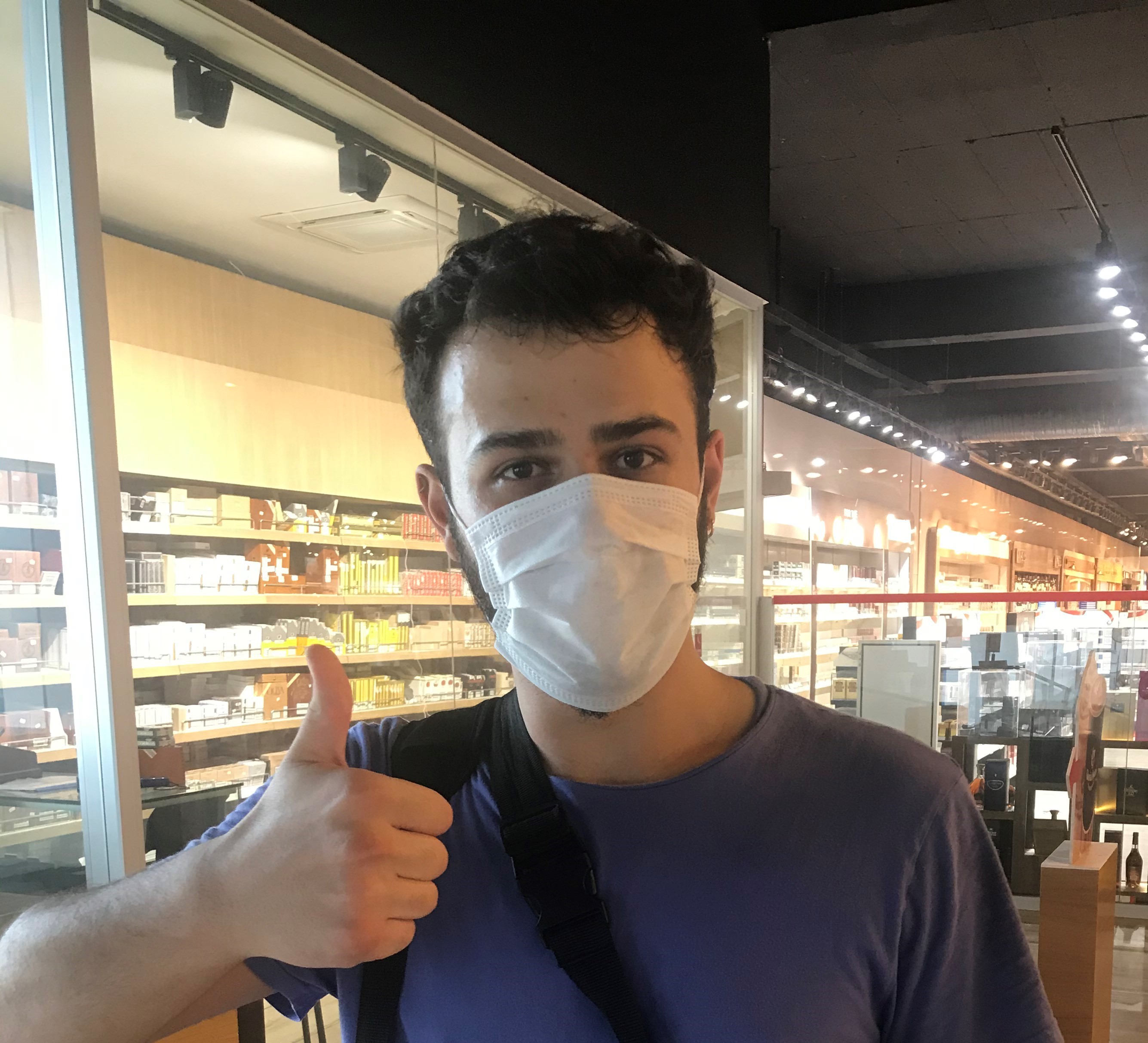 Ercan’daki COVID-19 önlemleri  yolculardan tam not aldı.